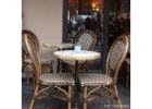 Enhance the Aesthetic of Your Cafe with Beautiful Parisian Bistro Chairs